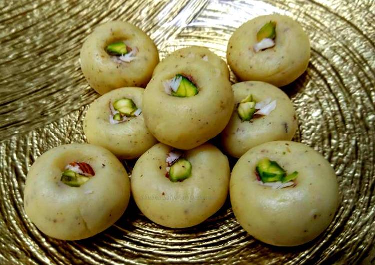 Recipe of Quick 5 Minutes Pedha