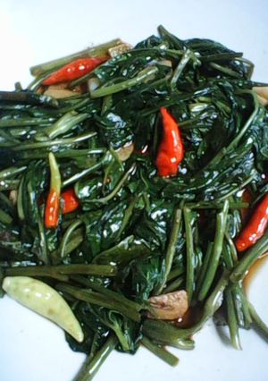 Foto resep Cah Kangkung Simple + Tips