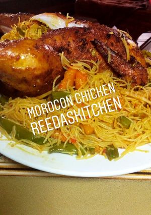 A picture of Morocon chicken.