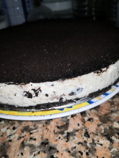 Una foto de Tarta de queso y oreo🥧