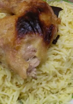 صورة لوصفة مندي بالفرن
