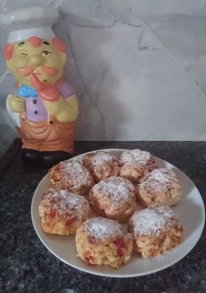 Una foto de Scones "Martín Fierro" 😋🌟en freidora de aire
