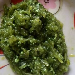 A picture of Bottlegourd halwa.