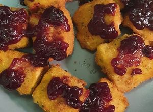 Foto principal de Queso frito con mermelada