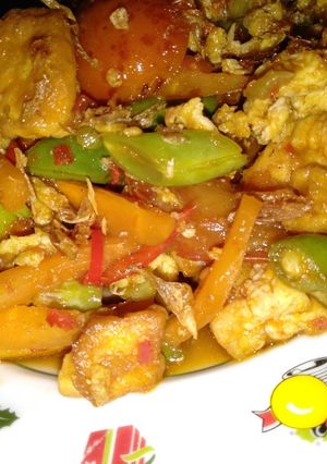 Foto resep Orak arik Tahu Sayur