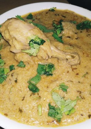 A picture of Afghani chicken.