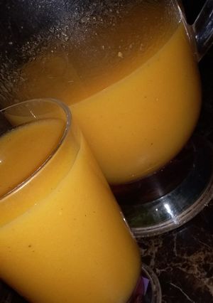A picture of Mixed fruits juice.