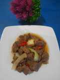 Daging sapi saos tiram