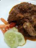 Rendang ayam katering #Umie