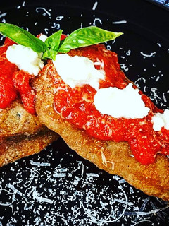 Foto di Montanare (pizza fritta) al caffè