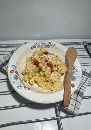 Foto resep Mac n Cheese (Makaroni Keju Creamy)