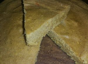 Una foto de Torta de naranja sin azúcar en 4 min!