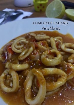 Foto resep Cumi Saus Padang