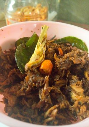 Foto resep Tongkol bumbu lodeh pedas