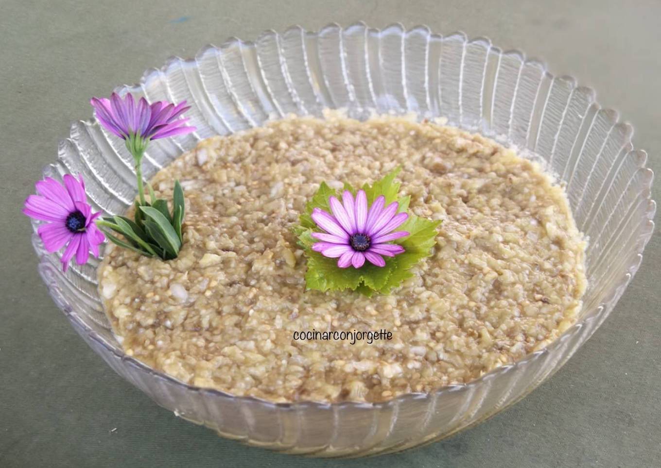 Caviar de berenjena Borgesol - muy fácil