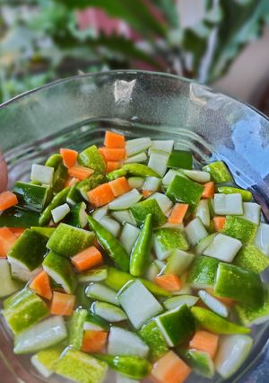 Foto resep Acar timun segar