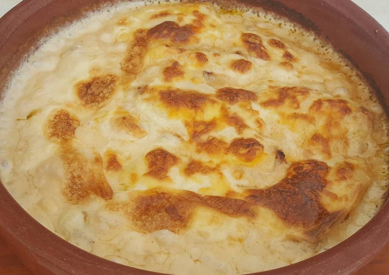 Pechuguitas al horno con nata