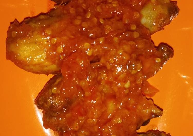 Langkah Membuat Ayam saus pedas manis 😍 yang Bisa Manjain Lidah