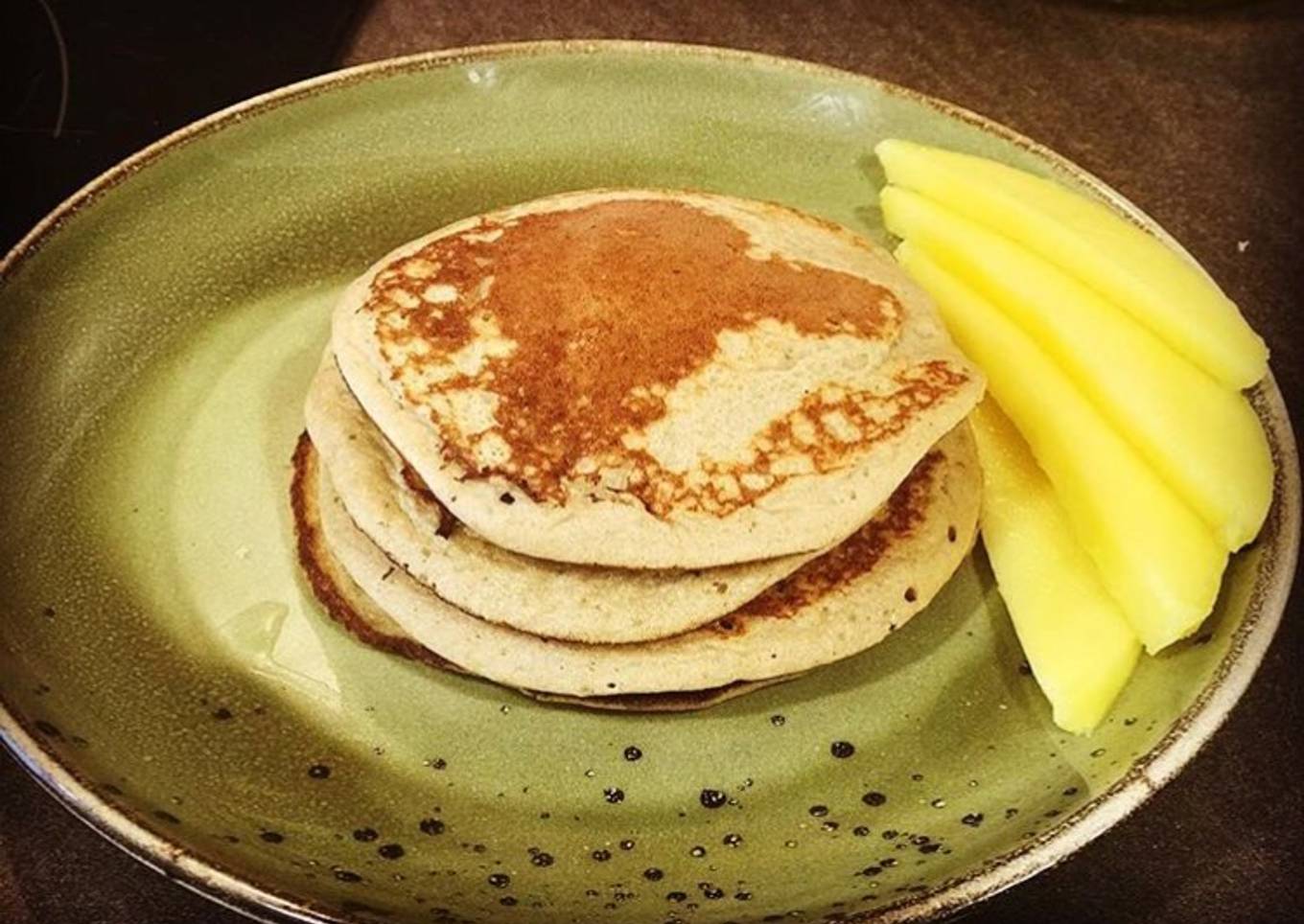Tortitas de plátano y maicena