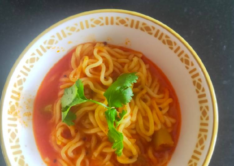 Easiest Way to Make Favorite Tangy tomato noodles | Satisfying Recipe | So Delicious !
