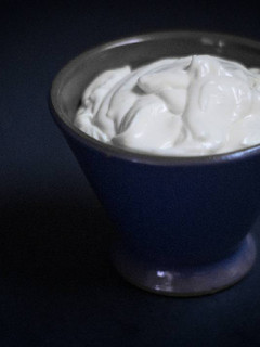 Una foto de Ajo aceite (all i oli) casero