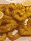 Calamares a la Romana con Pasta Orly