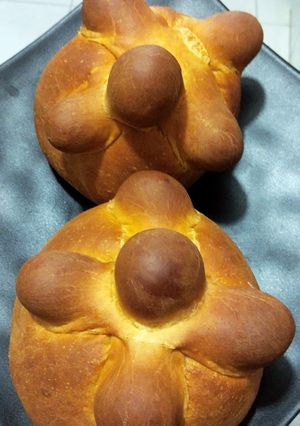 Una foto de Pan de muerto