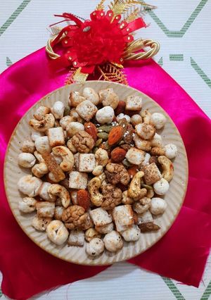 A picture of Dry fruits chaat (less oil).