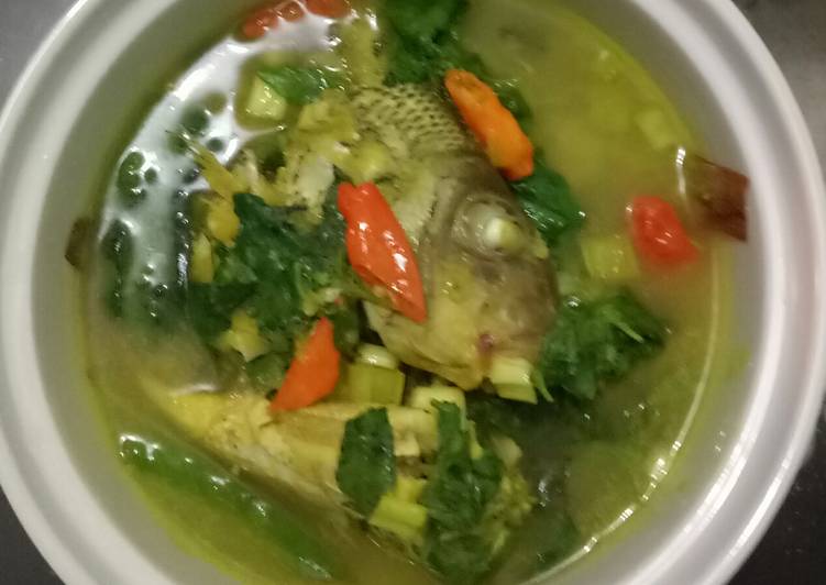 Resep Sup Ikan Kuah Asam Seger. yang Enak