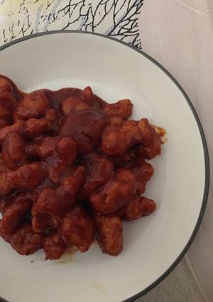 Foto resep Korean Honey Spicy Chicken