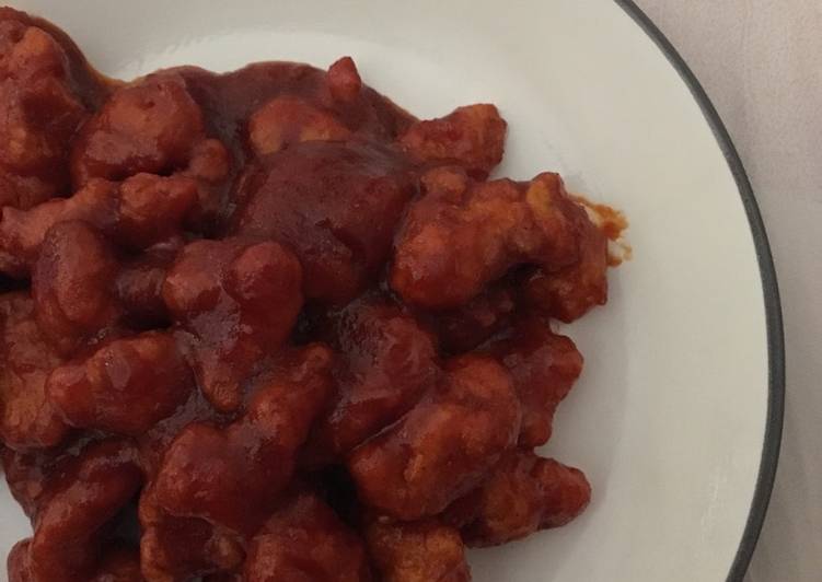 Korean Honey Spicy Chicken