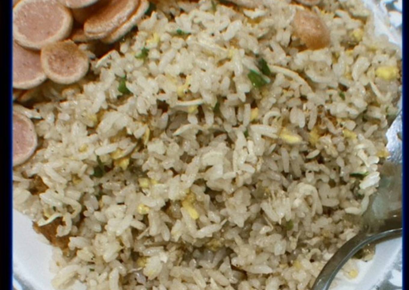 Nasi goreng teri cabe ijo
