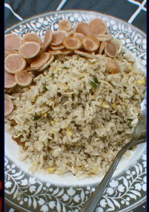 Foto resep Nasi goreng teri cabe ijo