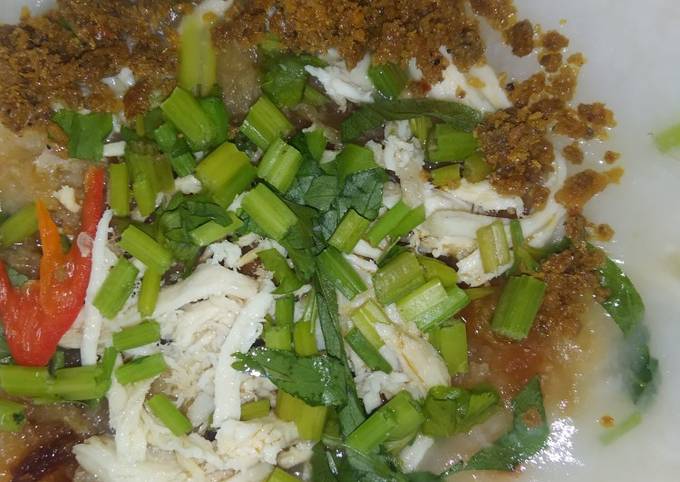 Resipi Bubur Ayam Sambal Tumbuk Oleh Maisarah Mamat Cookpad