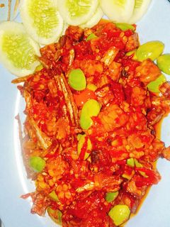 Foto resep Balado Tempe Teri Pete