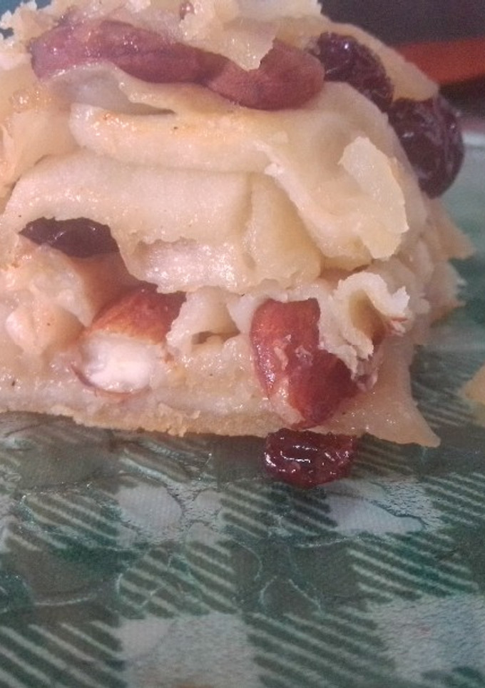 Una foto de Strudel de manzanas