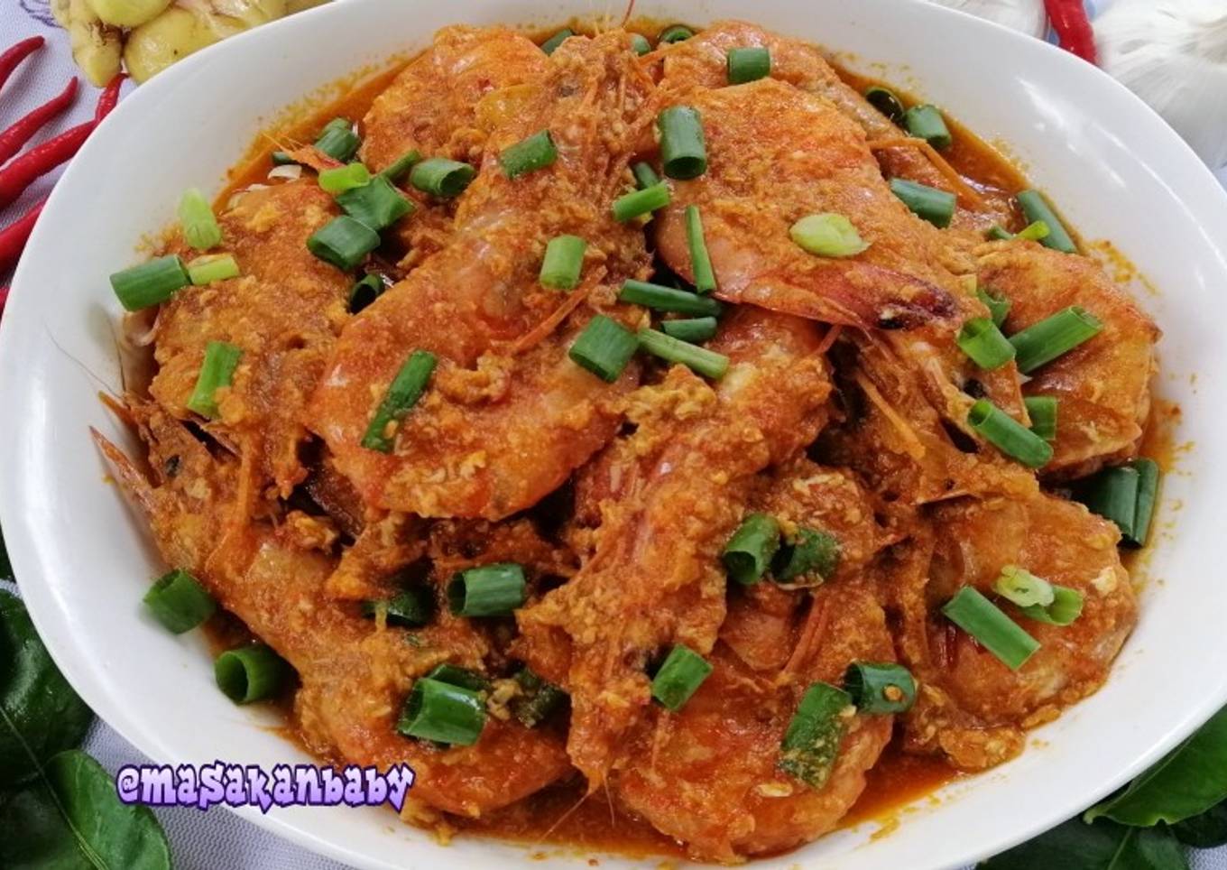 Udang saus padang rasanya nendangg