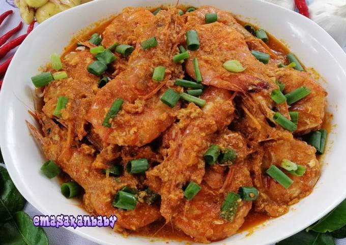 Langkah Mudah untuk Membuat Udang saus padang rasanya nendangg, Bikin Ngiler