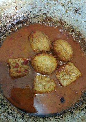 Foto resep Telur tempe bumbu bali