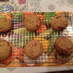 A picture of Chocolate chip cookies.