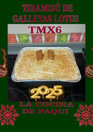 Una foto de 📗Tiramisú de Lotus a mi manera - TMX