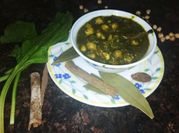 A picture of palak chole