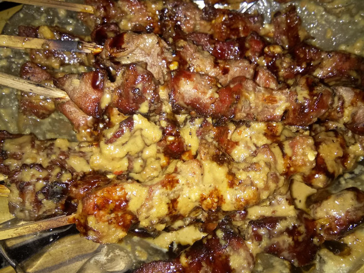 Anti Ribet, Membuat Sate Sapi Bumbu Kacang Pedas Manis Simpel