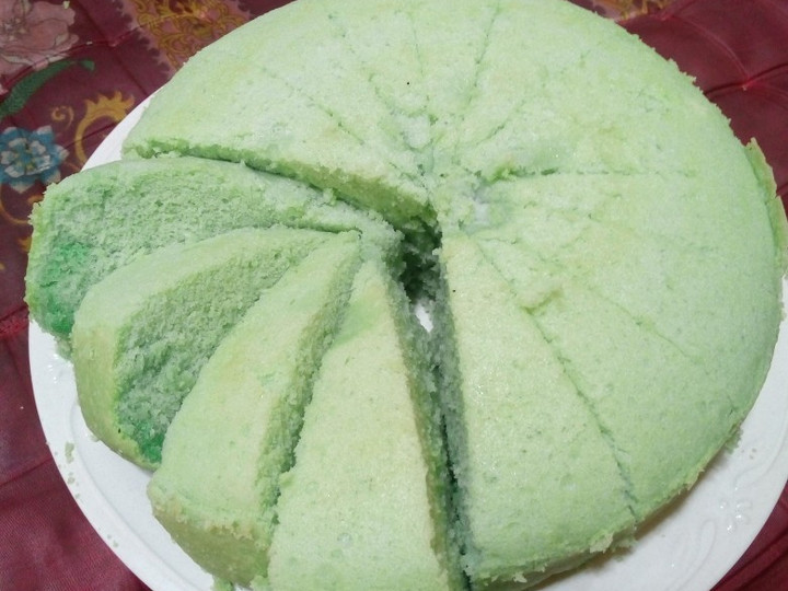 Anti Ribet, Memasak Bolu santan pandan kukus simpel Untuk Pemula