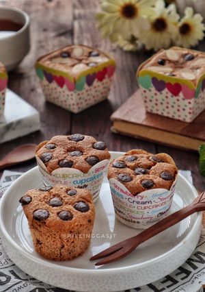 Foto resep Cup Cake Chiffon Kopi dari Putih Telur