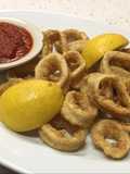 Calamari fritos