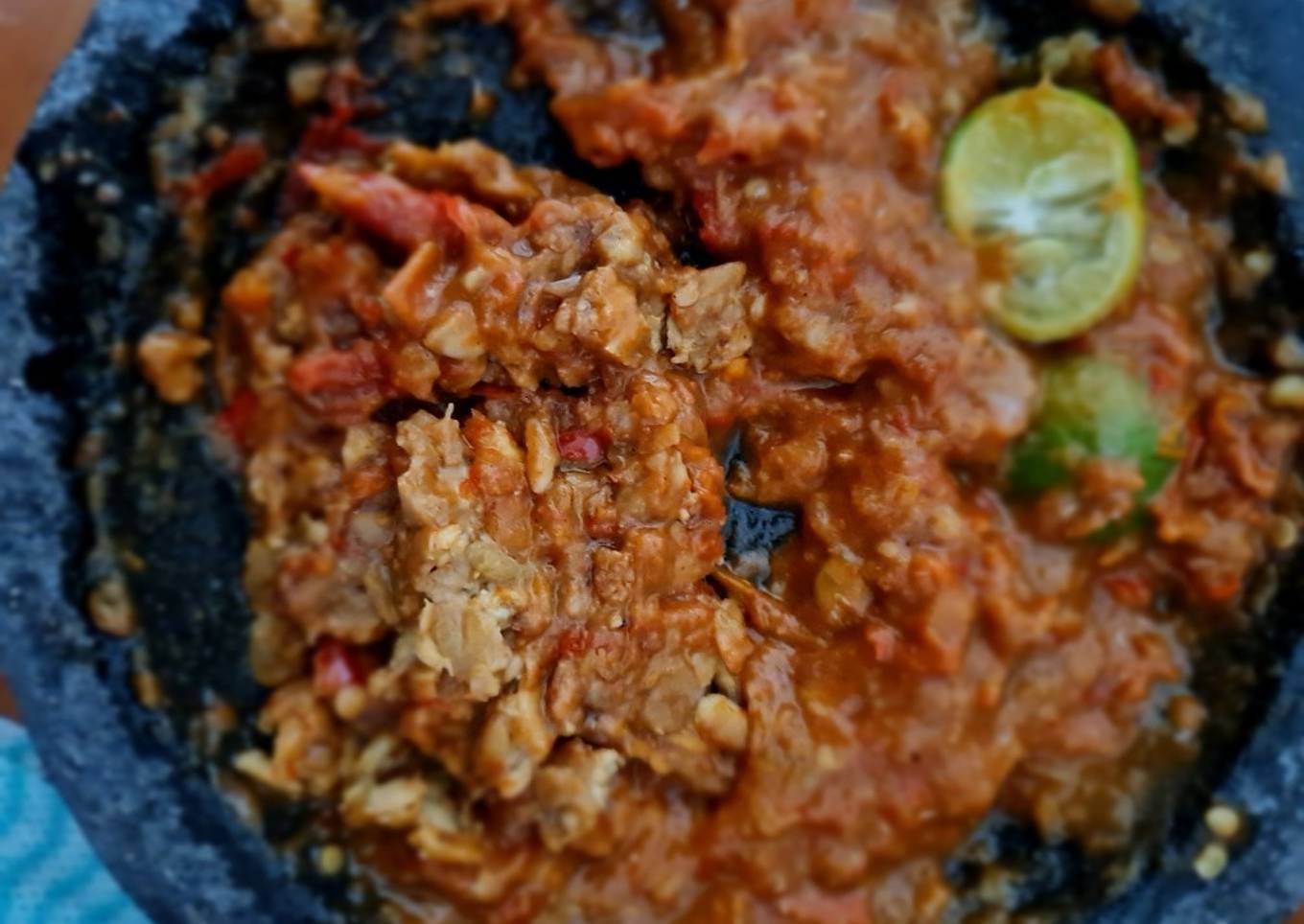 Sambal Terasi Tempe