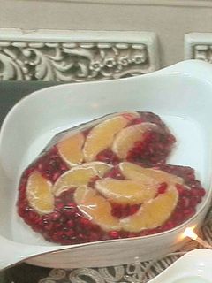 عکسی از دستور ژله ویترینی با میوه