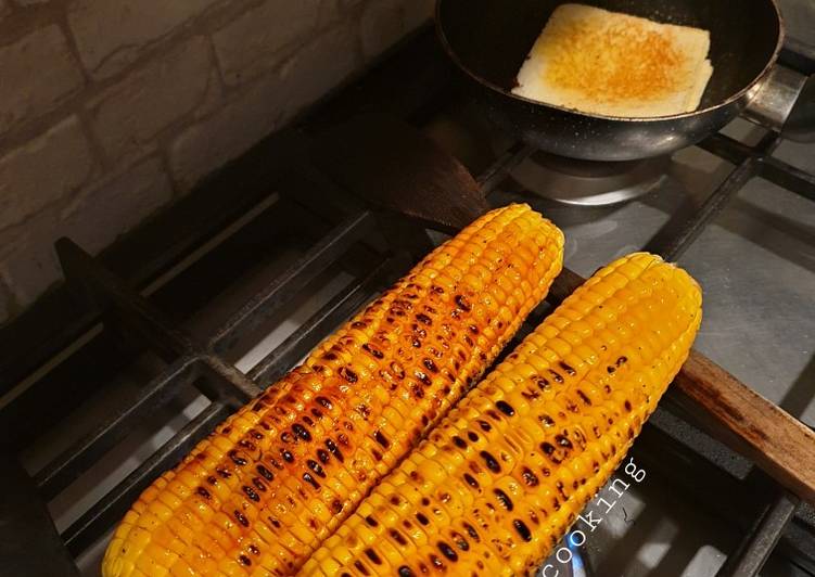 Resep Jagung Bakar Ndower Rumahan🌶🌽 Anti Gagal