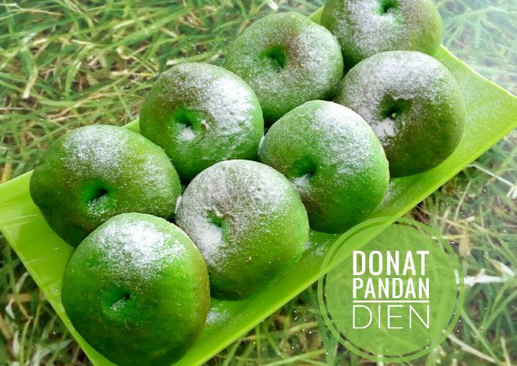 Donat Pandan Lembut (1 kali Proffing) 🍩